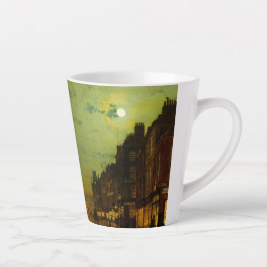 John Atkinson Grimshaw Glasgow Docks Milchtasse (Rechts)