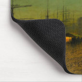 John Atkinson Grimshaw Glasgow Docks Mousepad (Ecke)