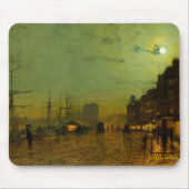 John Atkinson Grimshaw Glasgow Docks Mousepad (Vorne)