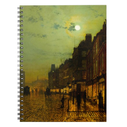 John Atkinson Grimshaw Glasgow Docks Notizblock (Vorderseite)