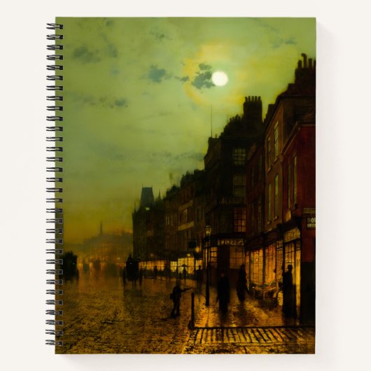 John Atkinson Grimshaw Glasgow Docks Notizblock (Vorderseite)