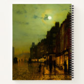 John Atkinson Grimshaw Glasgow Docks Notizblock (Rückseite)