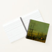 John Atkinson Grimshaw Glasgow Docks Notizblock (Innenseite)