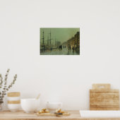John Atkinson Grimshaw - Glasgow Docks Poster (Küche)