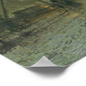 John Atkinson Grimshaw - Glasgow Docks Poster (Ecke)