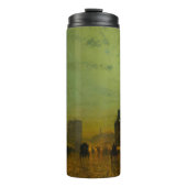 John Atkinson Grimshaw Glasgow Docks Thermosbecher (Vorderseite)