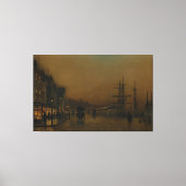 John Atkinson Grimshaw - Glasgow Leinwanddruck (Vorderseite)