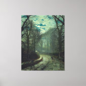 John Atkinson Grimshaw - Heimkehr Leinwanddruck (Vorderseite)