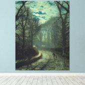 John Atkinson Grimshaw - Heimkehr Leinwanddruck (Insitu (Holzboden))