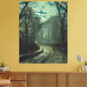 John Atkinson Grimshaw - Heimkehr Leinwanddruck (Insitu (Wohnzimmer))
