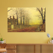 John Atkinson Grimshaw - Herbstlicher Ruhm  Leinwanddruck (Insitu (Wohnzimmer))