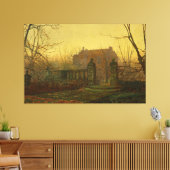 John Atkinson Grimshaw - Herbstmorgen Leinwanddruck (Insitu (Wohnzimmer))