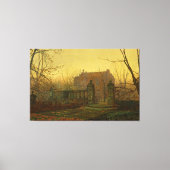 John Atkinson Grimshaw - Herbstmorgen Leinwanddruck (Vorderseite)