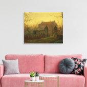 John Atkinson Grimshaw - Herbstmorgen Leinwanddruck (Insitu (Wohnzimmer))