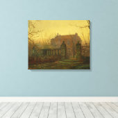 John Atkinson Grimshaw - Herbstmorgen Leinwanddruck (Insitu (Holzboden))