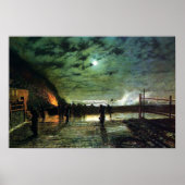 John Atkinson Grimshaw in Peril Poster (Vorne)