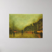 John Atkinson Grimshaw - Liverpool Docks Leinwanddruck (Vorderseite)