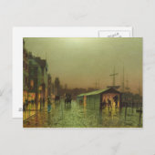 John Atkinson Grimshaw | Liverpool Docks Postkarte (Vorne/Hinten)