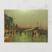 John Atkinson Grimshaw | Liverpool Docks Postkarte (Vorderseite)