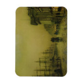 John Atkinson Grimshaw | Liverpool Docks Zoll H Magnet (Vertikal)