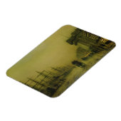 John Atkinson Grimshaw | Liverpool Docks Zoll H Magnet (Linke Seite)