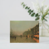 John Atkinson Grimshaw - Liverpool von Wapping Postkarte (Stehend Vorderseite)