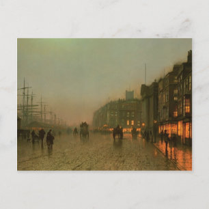 John Atkinson Grimshaw - Liverpool von Wapping Postkarte