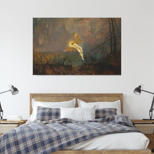 John Atkinson Grimshaw - Mittsommernacht oder Iris Leinwanddruck (Insitu (Schlafzimmer))
