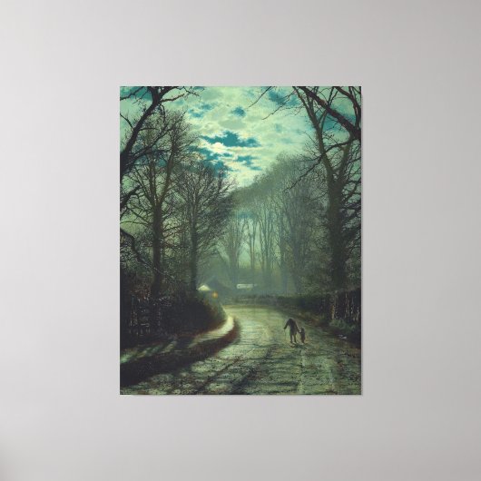 John Atkinson Grimshaw - Nearing home  Leinwanddruck (Vorderseite)