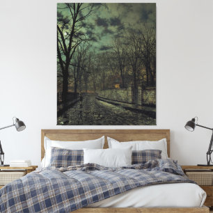 John Atkinson Grimshaw - November Leinwanddruck