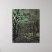 John Atkinson Grimshaw - November Leinwanddruck (Vorderseite)