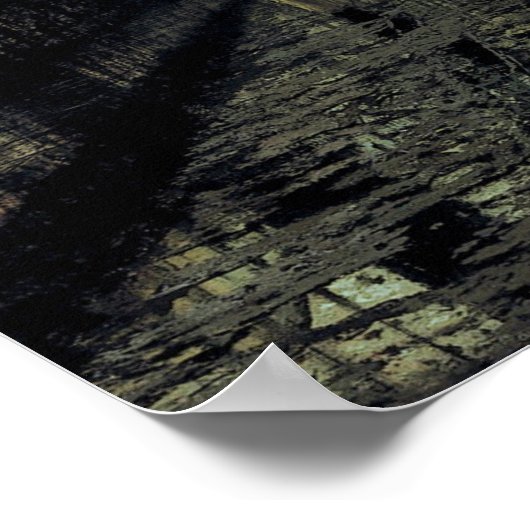 John Atkinson Grimshaw - November Poster (Ecke)