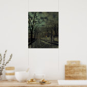 John Atkinson Grimshaw - November Poster (Küche)