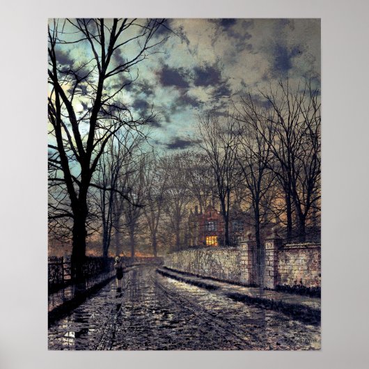 John Atkinson Grimshaw November Poster (Vorne)