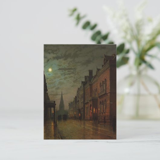 John Atkinson Grimshaw- Park Row, Leeds Postkarte (Stehend Vorderseite)