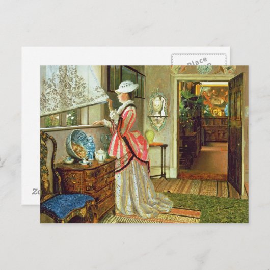 John Atkinson Grimshaw | Sommer Postkarte (Vorne/Hinten)