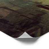 John Atkinson Grimshaw | Southwark Bridge, 1882 (o Poster (Ecke)