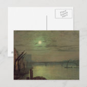 John Atkinson Grimshaw | Southwark Bridge, 1882 (o Postkarte (Vorne/Hinten)