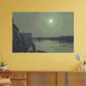 John Atkinson Grimshaw - Southwark Bridge by Moon Leinwanddruck (Insitu (Wohnzimmer))