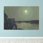 John Atkinson Grimshaw - Southwark Bridge by Moon Leinwanddruck (Insitu (Holzboden))