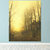 John Atkinson Grimshaw - Später Herbst Leinwanddruck (Insitu (Holzboden))