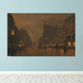 John Atkinson Grimshaw - St Anne's Square and Exch Leinwanddruck (Insitu (Holzboden))