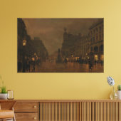 John Atkinson Grimshaw - St Anne's Square und Exch Leinwanddruck (Insitu (Wohnzimmer))