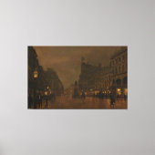 John Atkinson Grimshaw - St Anne's Square und Exch Leinwanddruck (Vorderseite)