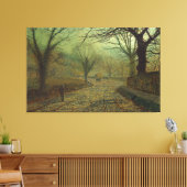 John Atkinson Grimshaw - Stapleton Park, near Pont Leinwanddruck (Insitu (Wohnzimmer))