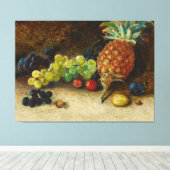 John Atkinson Grimshaw - Still Life With Leinwanddruck (Insitu (Holzboden))