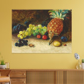 John Atkinson Grimshaw - Still Life With Leinwanddruck (Insitu (Wohnzimmer))