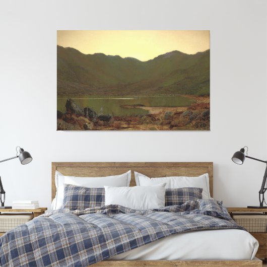 John Atkinson Grimshaw - The Haunt of the Heron Leinwanddruck (Insitu (Schlafzimmer))