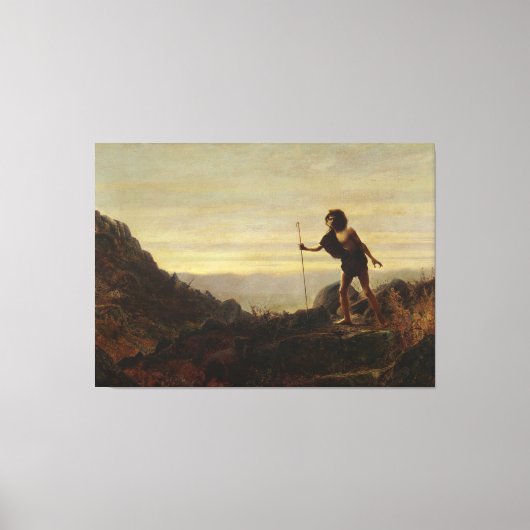 John Atkinson Grimshaw - The Parable of the Lost Leinwanddruck (Vorderseite)