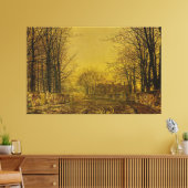 John Atkinson Grimshaw - The Queen’s Highway Leinwanddruck (Insitu (Wohnzimmer))